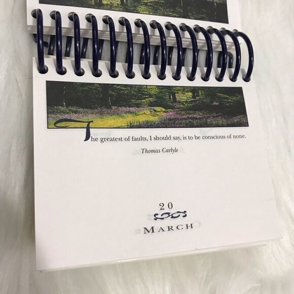 DELETING SOON Follow Your Dreams Daily Calendar Motivational Thoughts sale - Picture 4 of 7